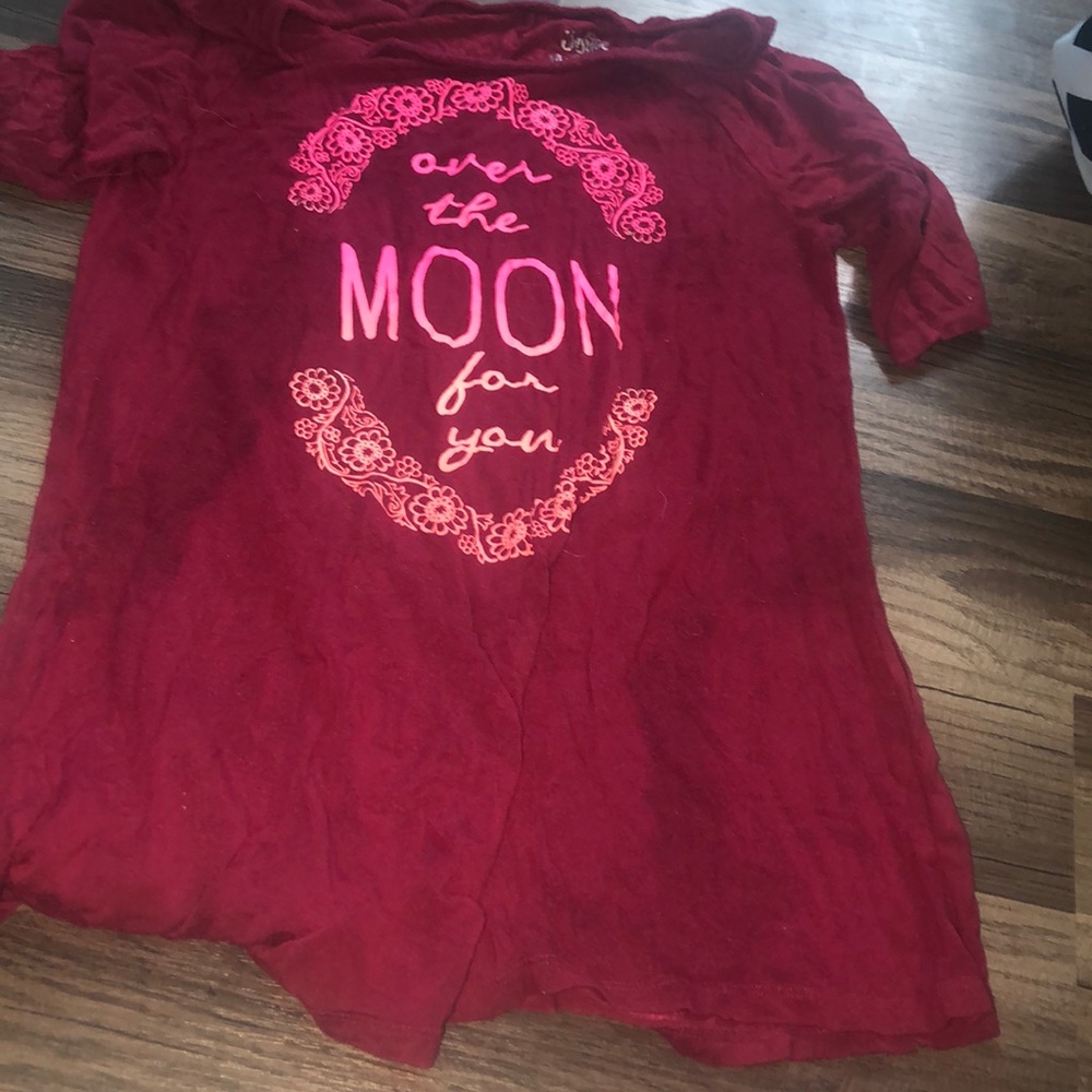 Maroon Justice shirt